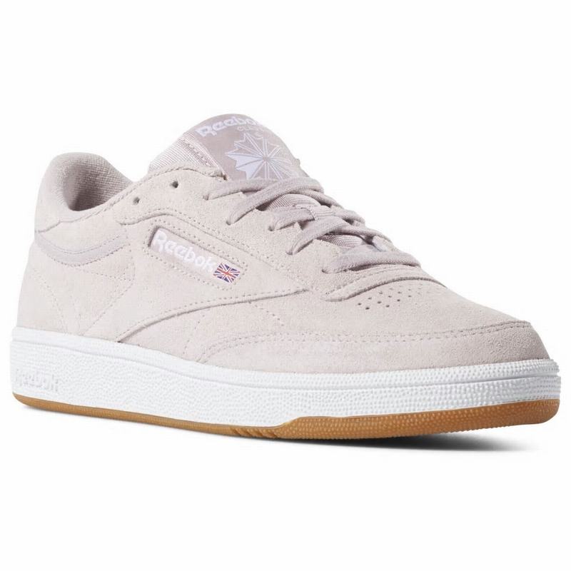 Reebok Club C 85 Tenisky Damske - Siva/Biele CB9963XO